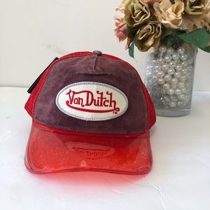 NWT Von Dutch LIMITED suede hat